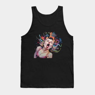 Cat girl MEOW! Tank Top